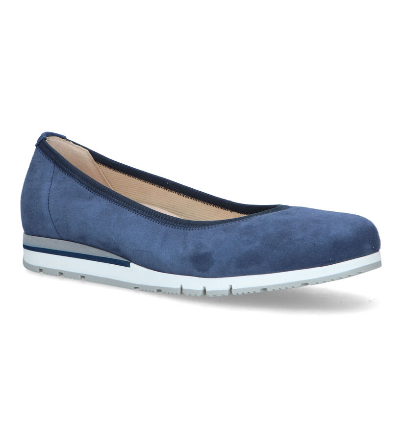Gabor OptiFit Blauwe Ballerina's voor dames (323235) - geschikt voor steunzolen