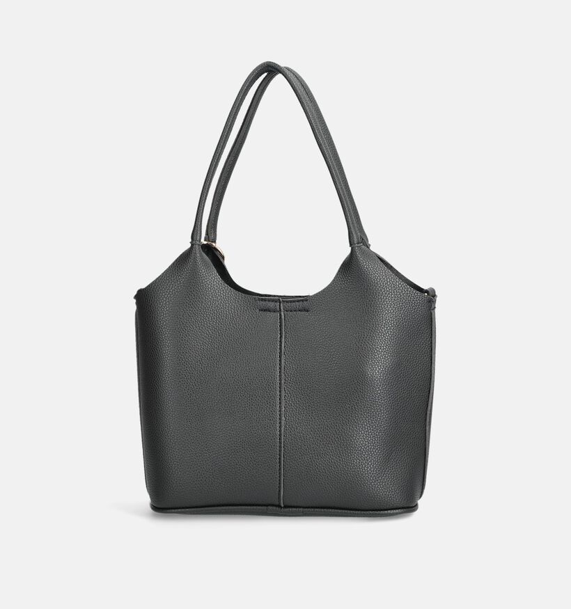 Signatur Leather Bag With Inner Bag Cabas en Noir pour femmes (380913)