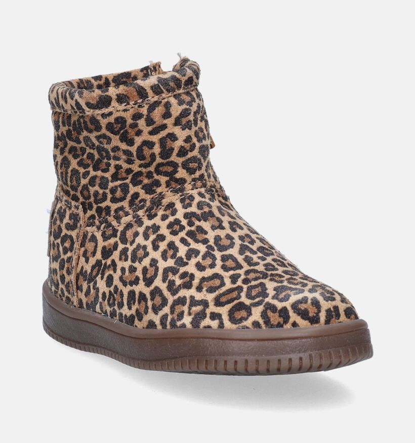 Milo & Mila Boots pour bébé en Marron pour filles (348110) - pour semelles orthopédiques