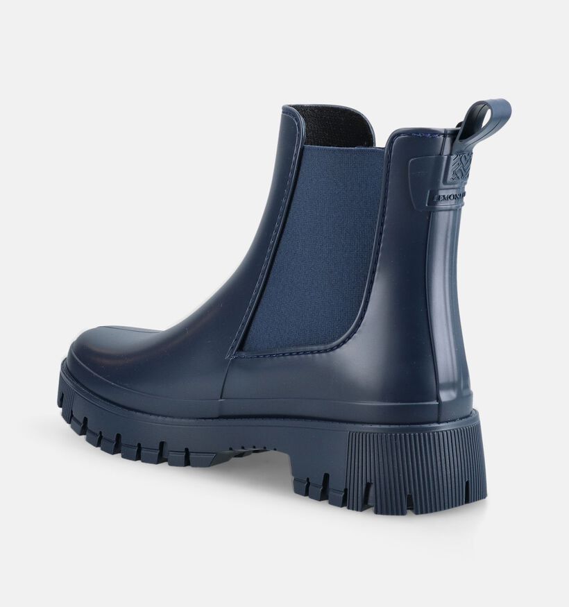 Lemon Jelly Kirby Bottines Chelsea en Bleu fonc&eacute; pour femmes (381093) - pour semelles orthop&eacute;diques