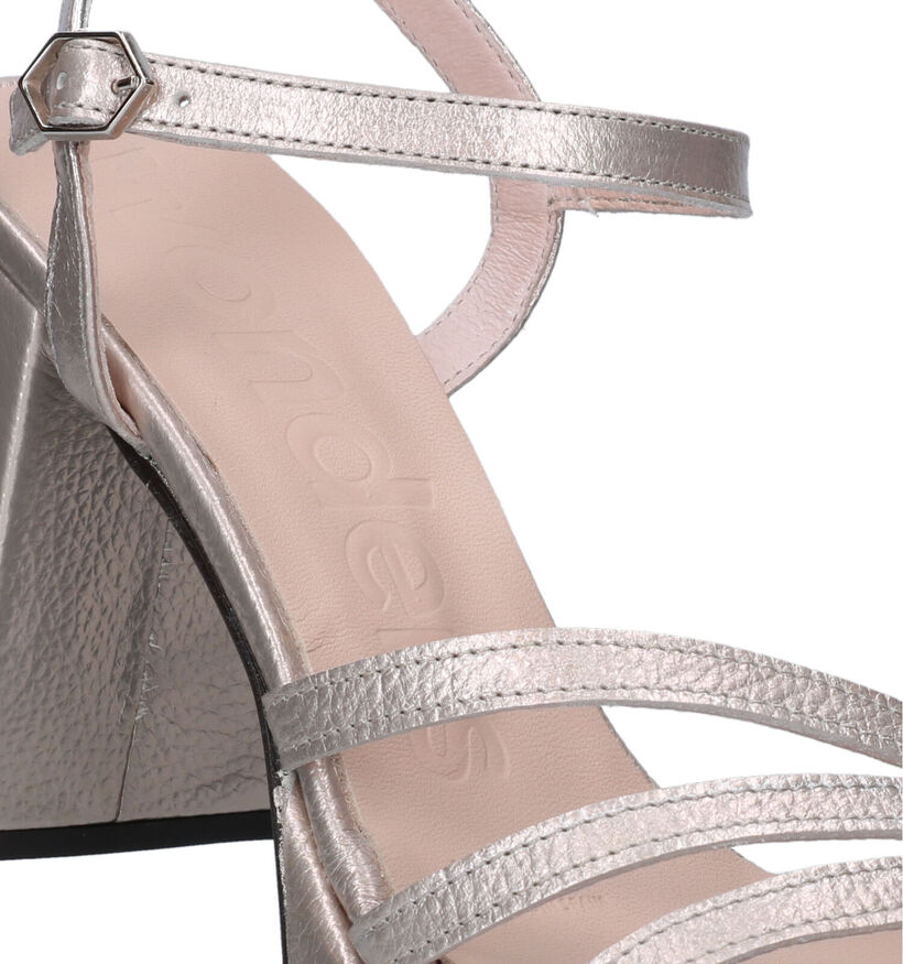 Wonders Sandales à talons en Or pour femmes (325419)
