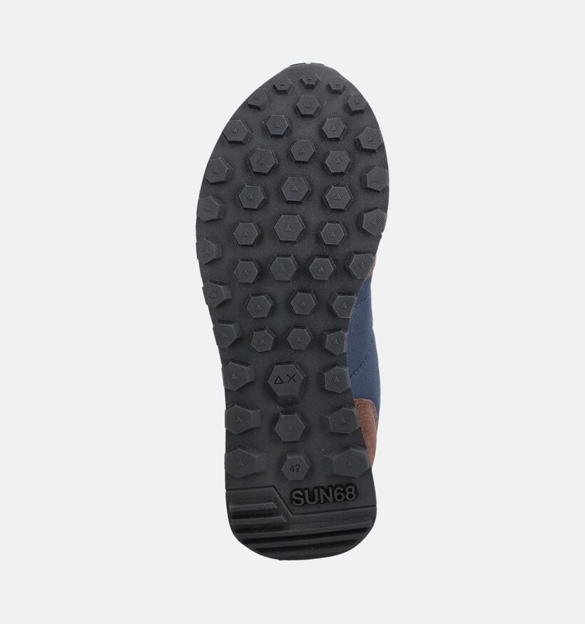 Sun68 Tom 2.0 Blauwe/Multi Sneakers voor heren (379401) - geschikt voor steunzolen