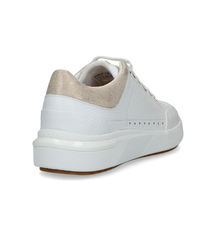 Geox Dalyla Witte Sneakers voor dames (320100) - geschikt voor steunzolen