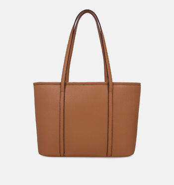 Laurent David Shoppers Beige/Cognac/Blauw