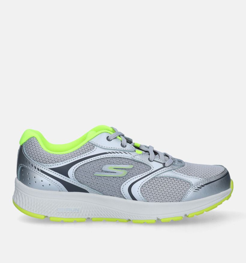 Skechers Go Run Consistent Chandra Baskets en Argent pour femmes (328053)