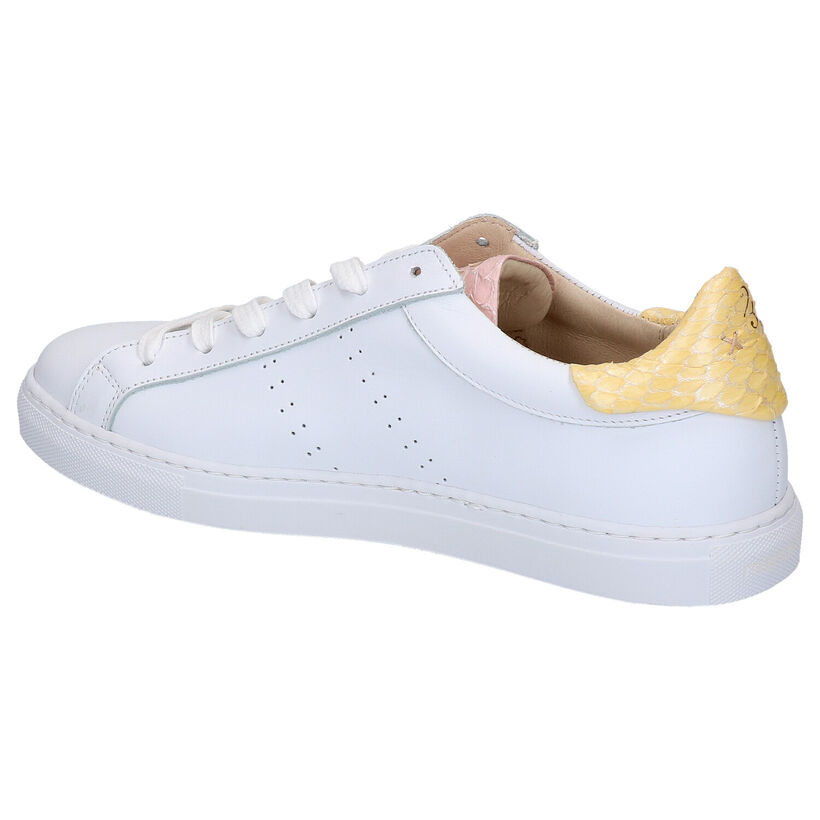 March23 Elmar Sneakers Wit in leer (269422)