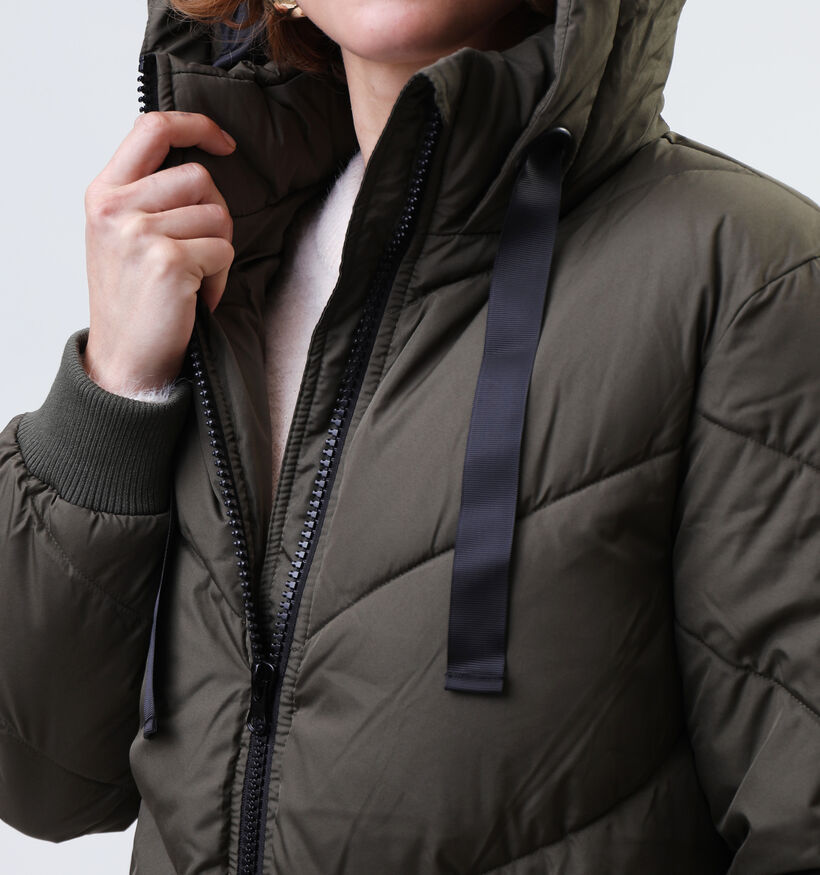 JDY Skylar Veste d'hiver en Vert pour femmes (331915)