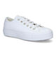 Converse Chuck Taylor AS Lift Witte Sneakers voor dames (309929)