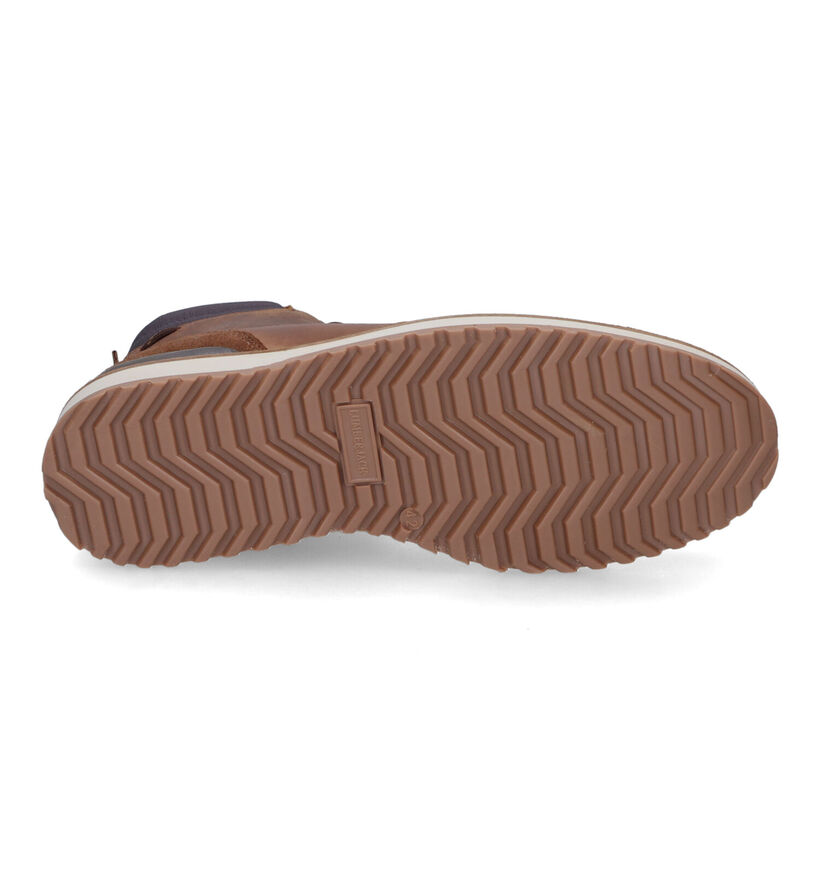 Lumberjack Aaron Bottines en Cognac en textile (314098)