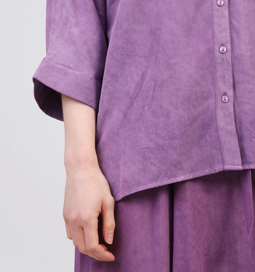 Rue Mazarine Syan Blouse en Lilas pour femmes (357948)