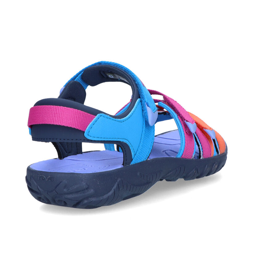 Teva Tirra Blauwe Sandalen in stof (320192)