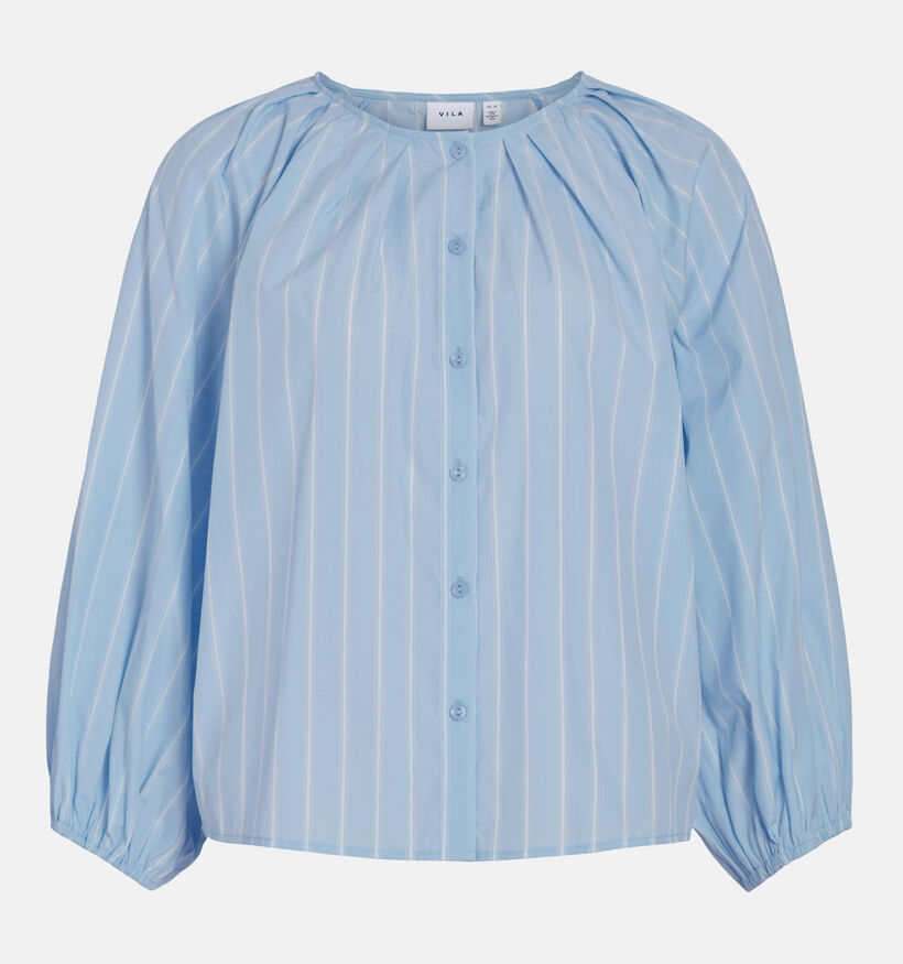 Vila Belfie Blauwe Blouse voor dames (369453)