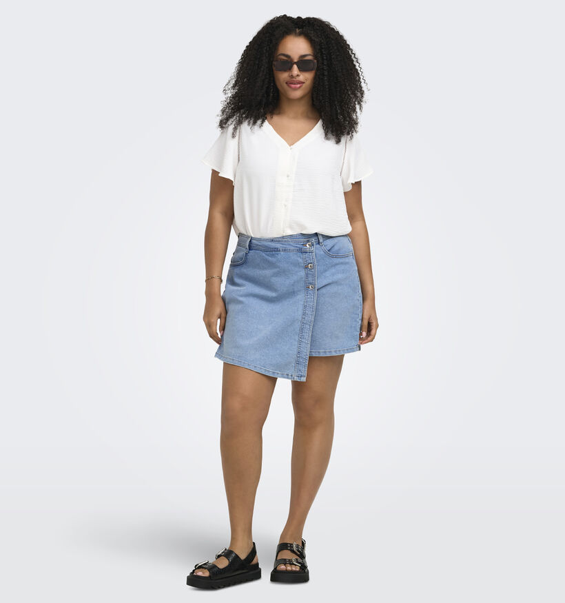 Only Carmakoma Carlesly Blauwe Skort voor dames (375071)