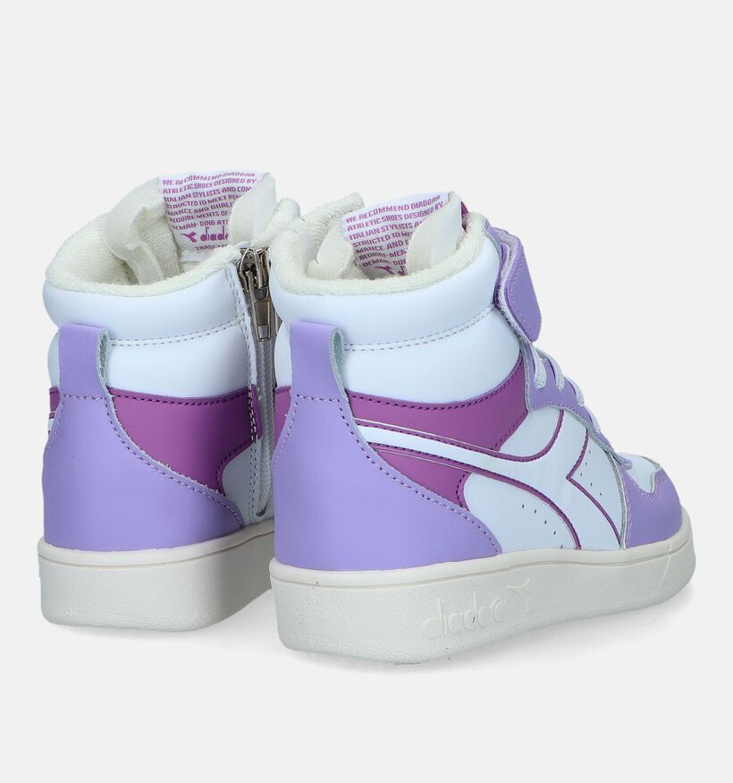 Diadora Magic Mid Witte Sneakers voor meisjes (329595)