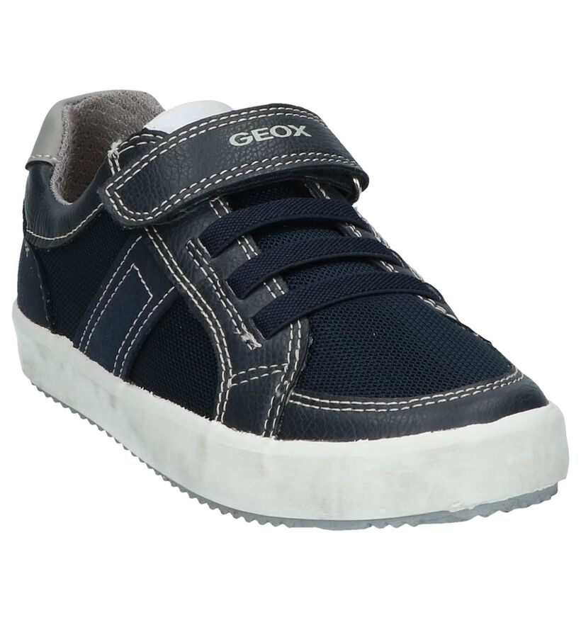 Geox Chaussures basses en Bleu en cuir (237939)