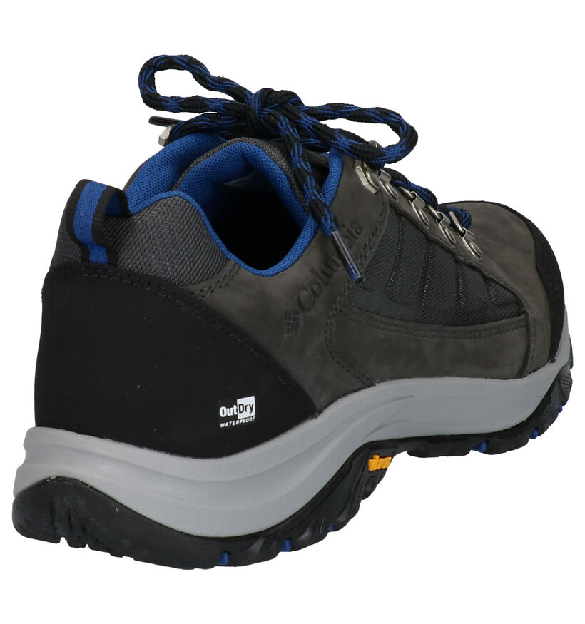 Columbia Redmond Outdry Donkergrijze Wandelschoenen in stof (252845)