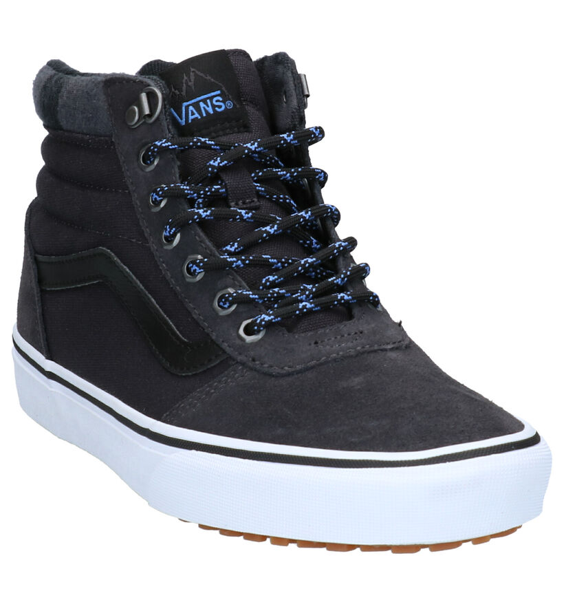 Vans Ward Zwarte Sneakers in daim (288390)