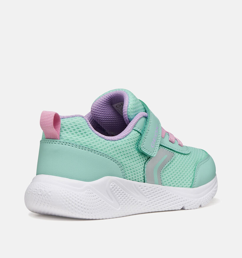 Geox Groene Lage Sneakers voor meisjes (370110)