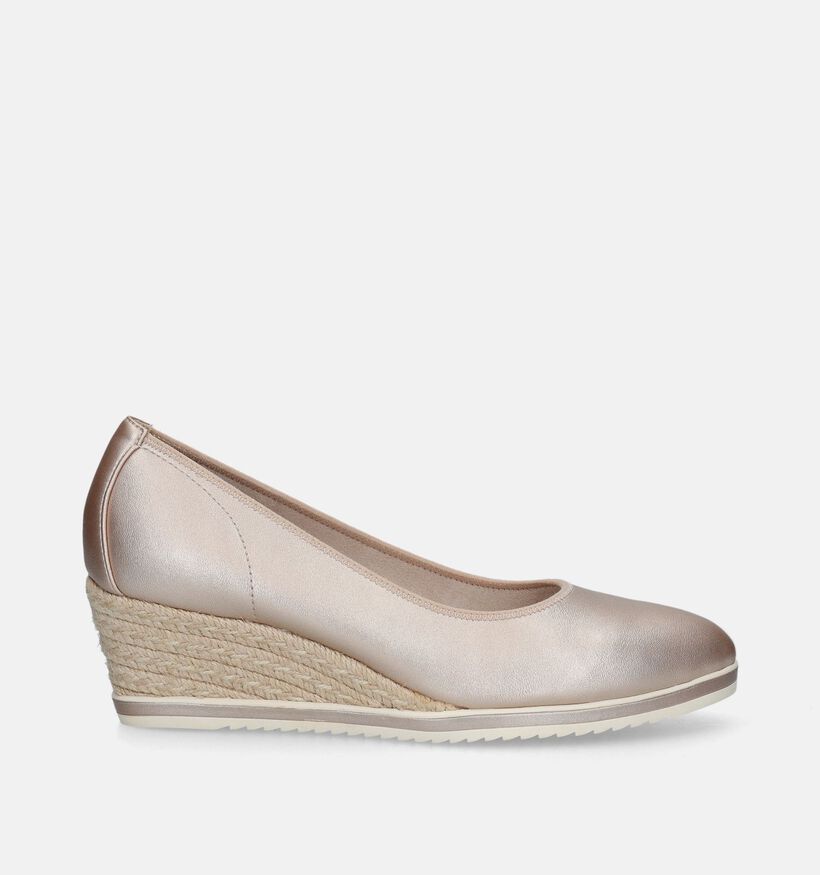 Tamaris Gouden Pumps met sleehak voor dames (351833)