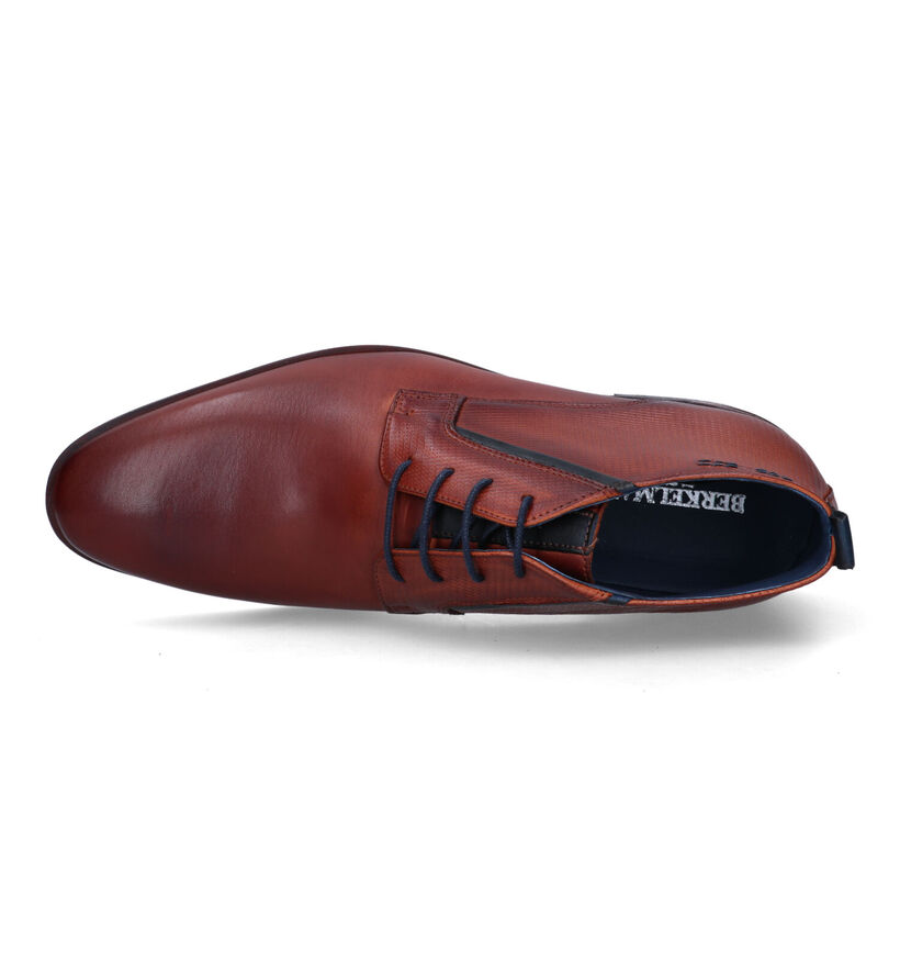 Berkelmans Estoril Cognac Geklede Schoenen voor heren (329600)