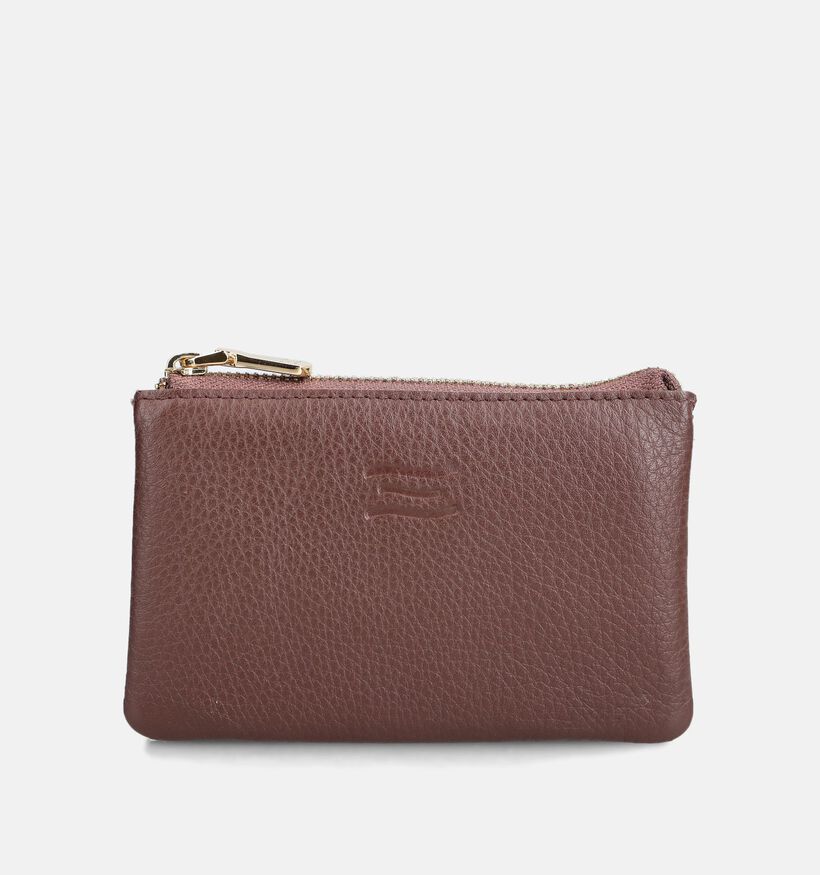 Crinkles Kleine Bruine Ritsportemonnee voor dames (376013)