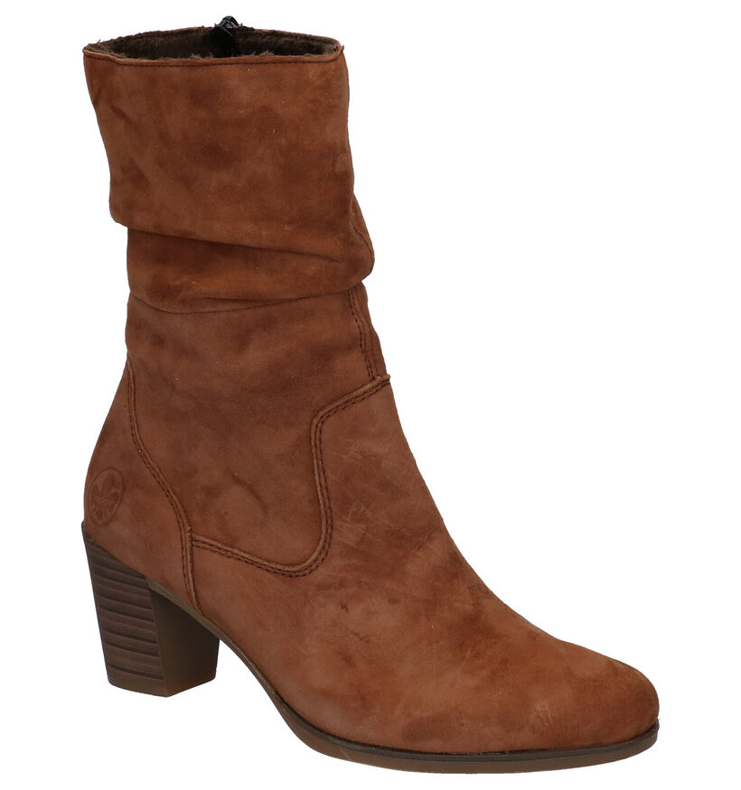 Rieker Bottes courtes en Marron en daim (282709)