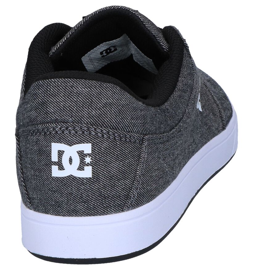 DC Shoes Baskets basses en Gris en textile (250823)