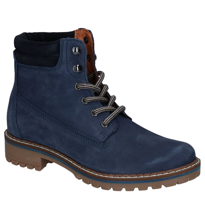 Dazzle Oranje Boots in nubuck (278832)
