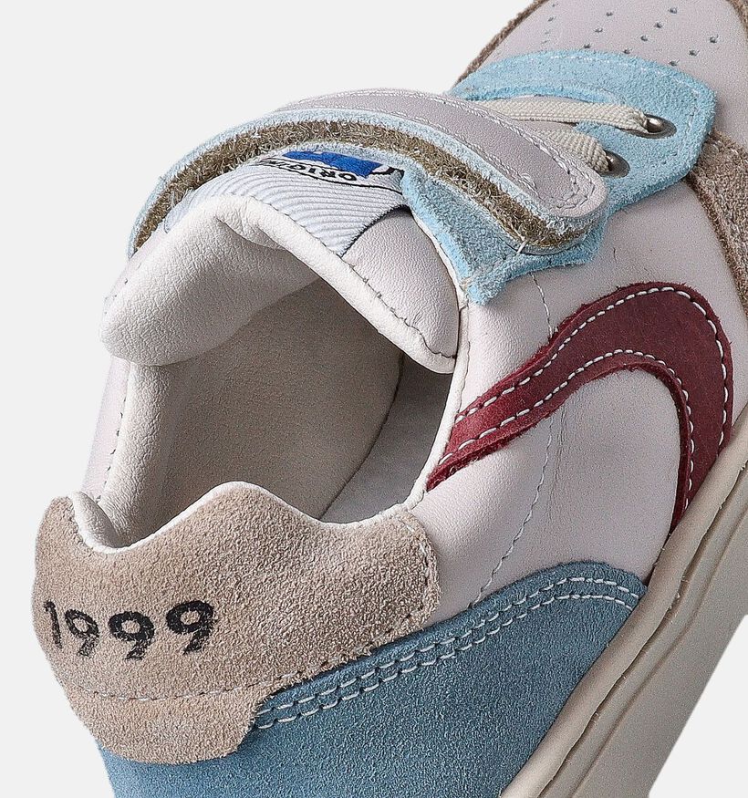 Little David Angelo Witte Schoenen met elastiek en velcro voor jongens (355350)