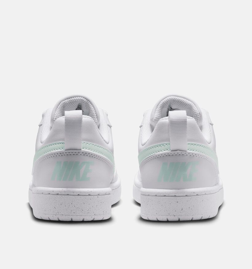 Nike Court Borough Low Witte Sneakers voor meisjes (373420) - geschikt voor steunzolen