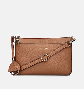 Crossbodytas cognac