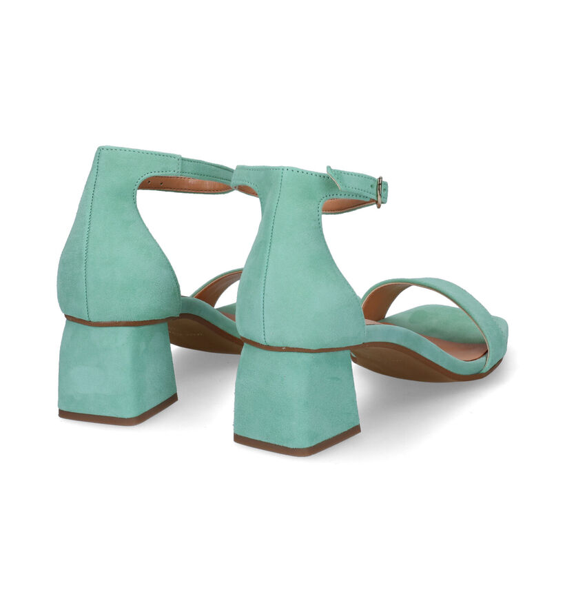 Hampton Bays Sandales à talons en Vert clair pour femmes (310361)