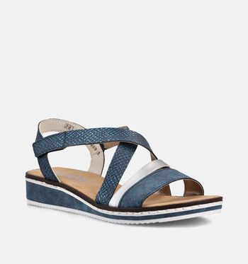 Rieker Sandalen Blauw