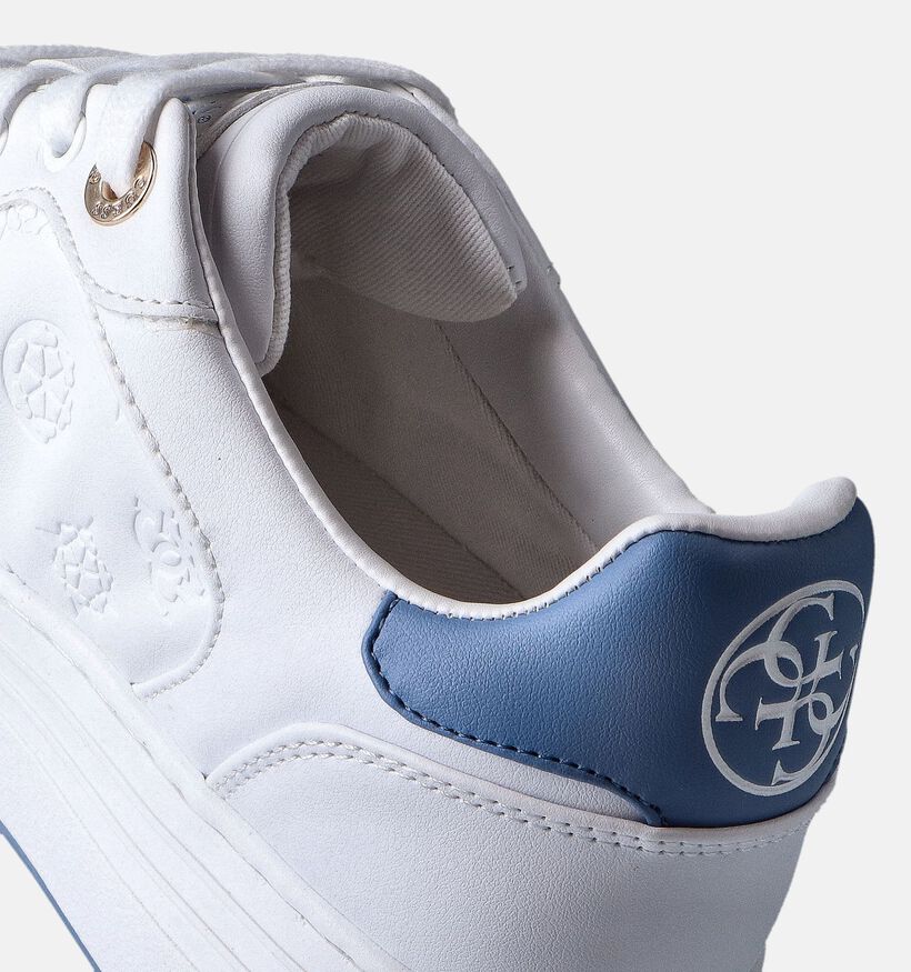 Guess Witte Veterschoenen voor dames (350434) - geschikt voor steunzolen