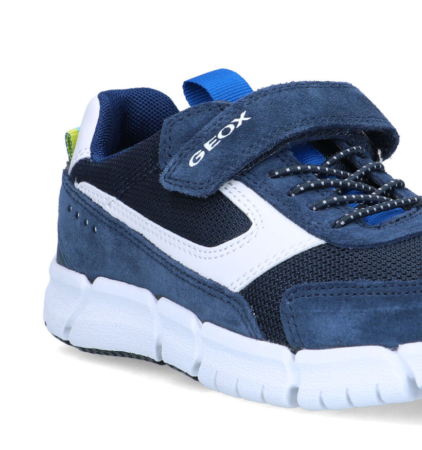 Geox Flexyper Chaussures basses en Bleu pour garçons (326628) - pour semelles orthopédiques