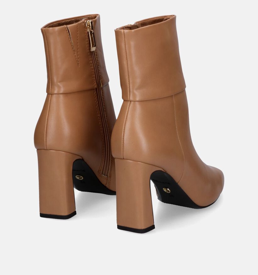 Tamaris Bottines à talons en Camel pour femmes (317342)