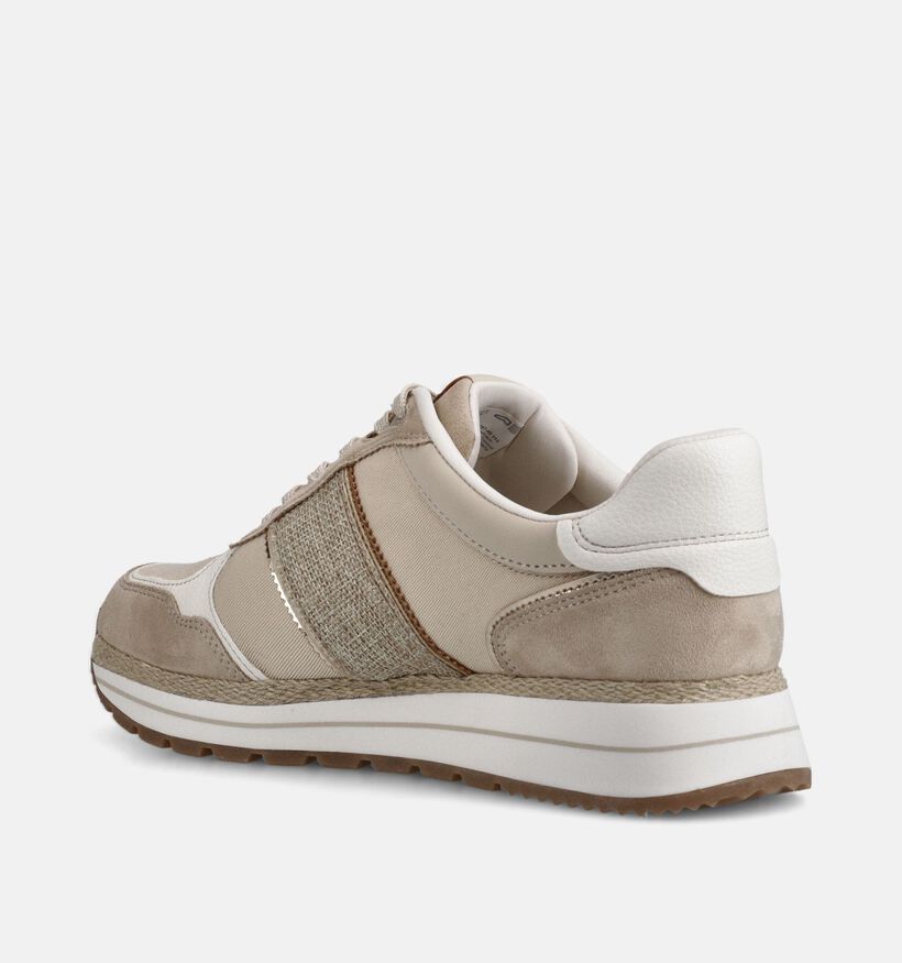 Tamaris Baskets habill&eacute;es en Camel pour femmes (367662) - pour semelles orthop&eacute;diques