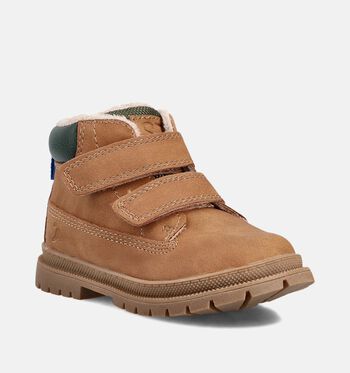 SJ Hoge schoenen Cognac