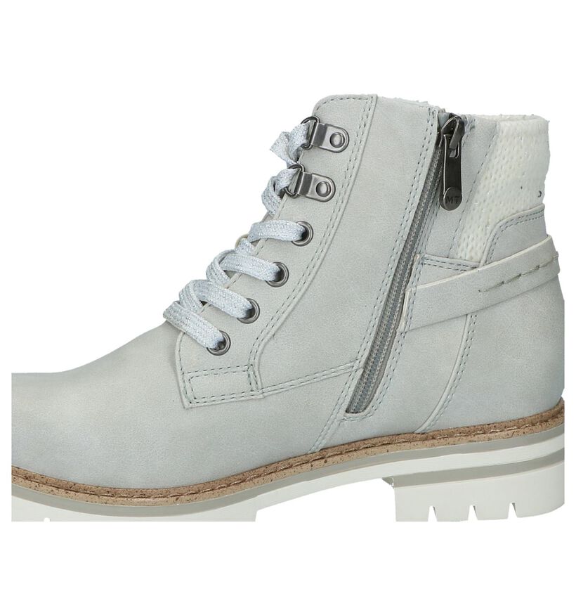 Marco Tozzi Bottillons en Gris clair en simili cuir (226343)