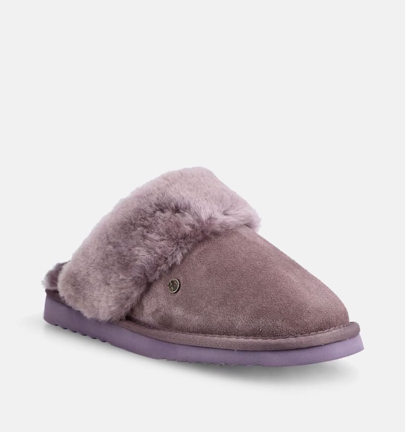 Warmbat Flurry Pantoufles ouvertes en Violet pour femmes (379634)