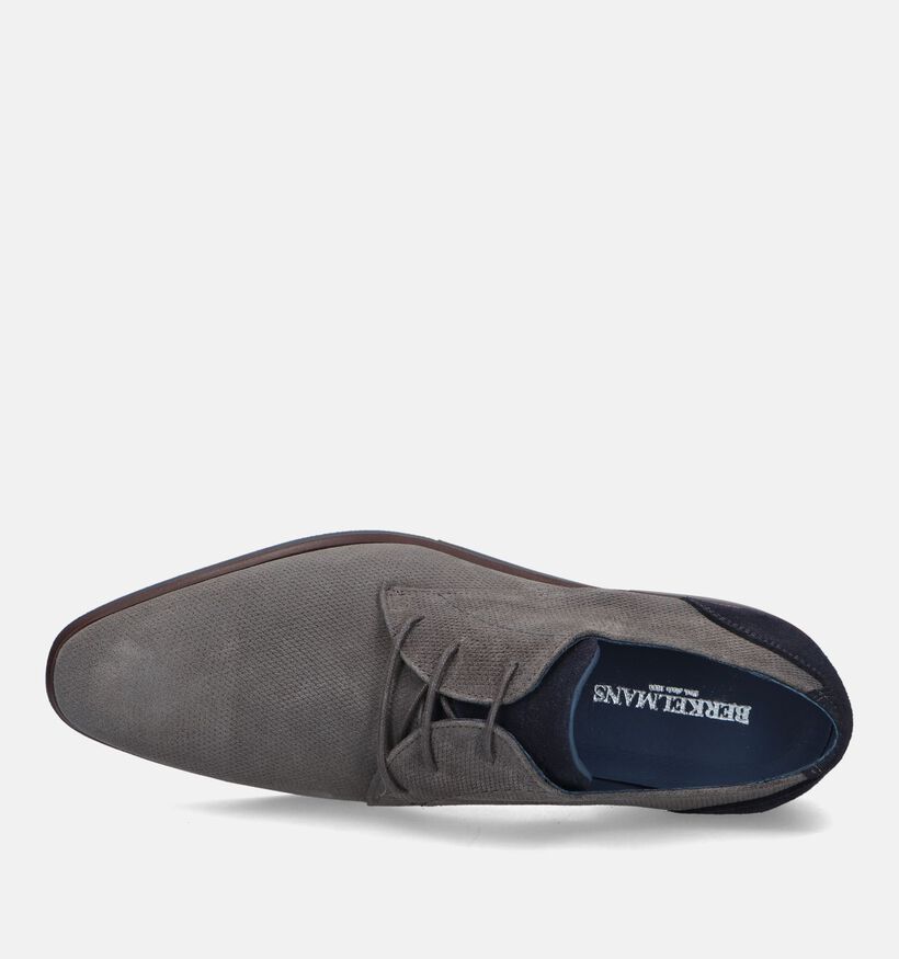 Berkelmans Arcos Chaussures habillées en Gris pour hommes (331385) - pour semelles orthopédiques