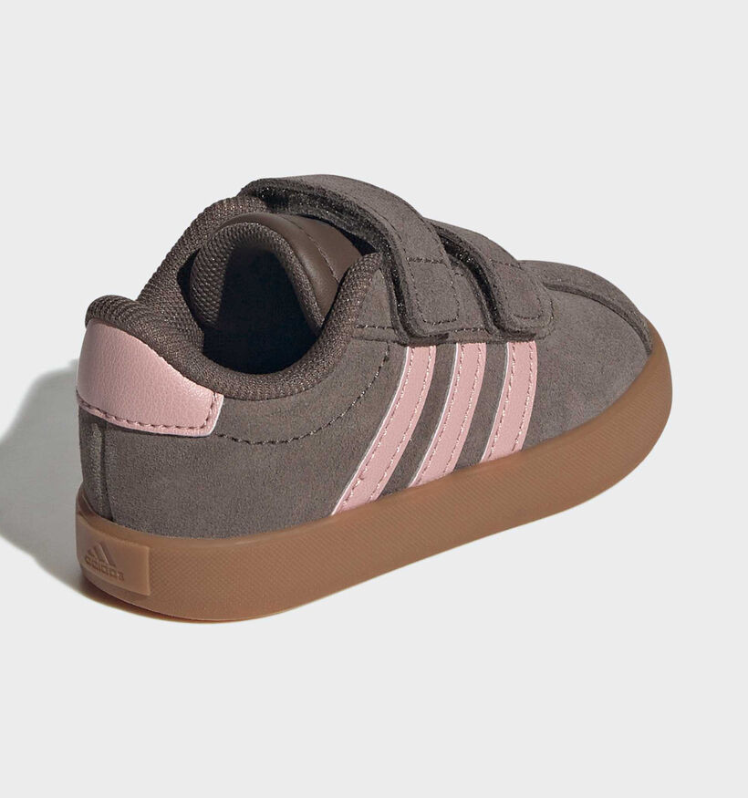 adidas VL Court 3.0 Bruine Babysneakers voor meisjes (375496)