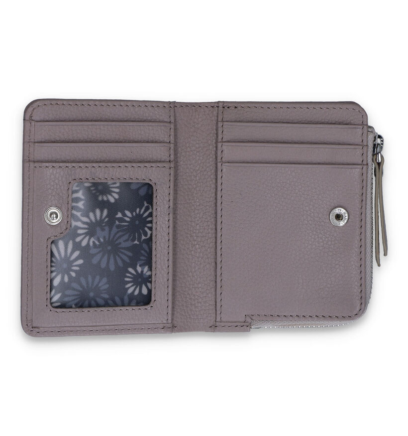 Euro-Leather Zwarte Portemonnee voor dames (365198)