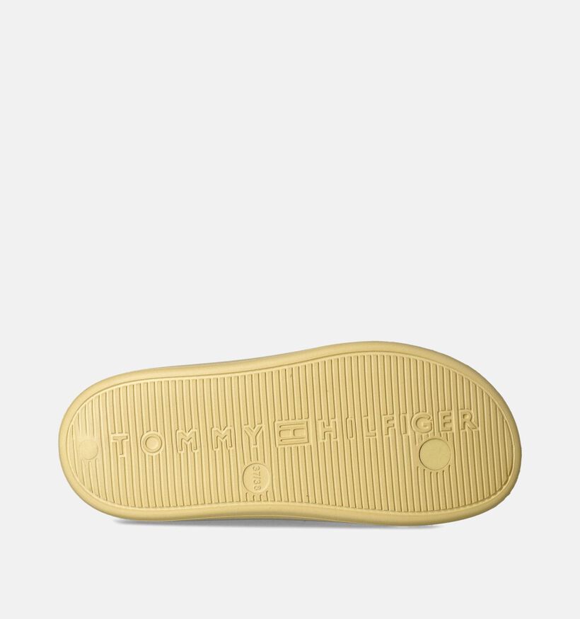 Tommy Hilfiger Gele Teenslippers voor dames (352620)