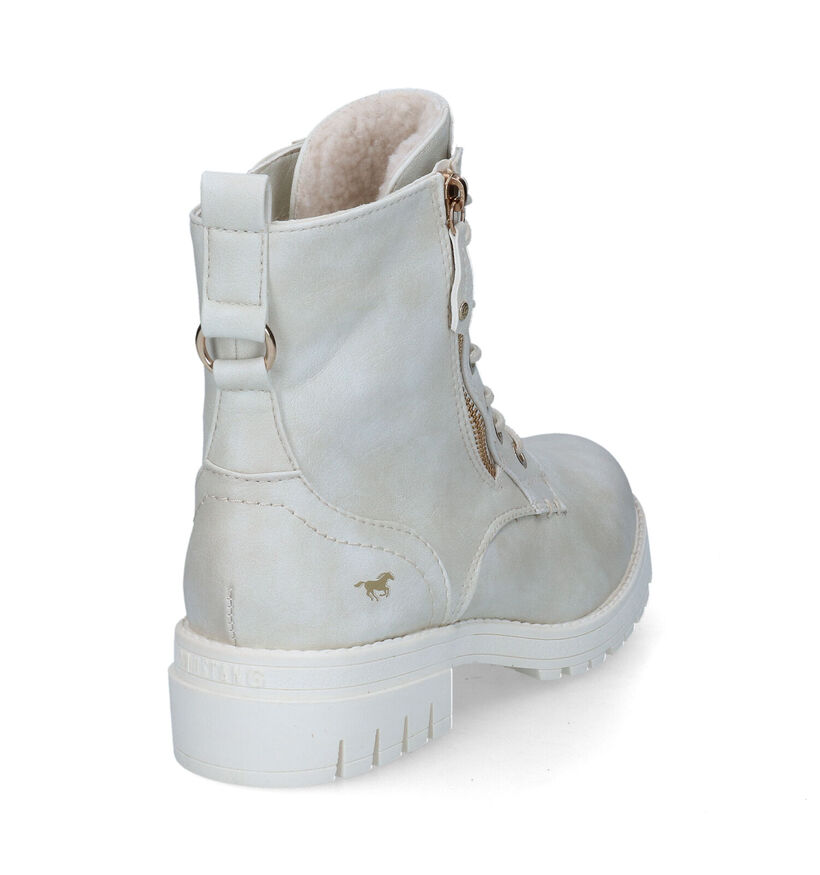 Mustang Cognac Veterboots in kunstleer (316067)