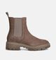 Timberland Cortina Valley Bottines Chelsea en Taupe pour femmes (360167) - pour semelles orthopédiques