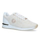Mexx Gitte Glitter Witte Sneakers voor dames (319622) - geschikt voor steunzolen
