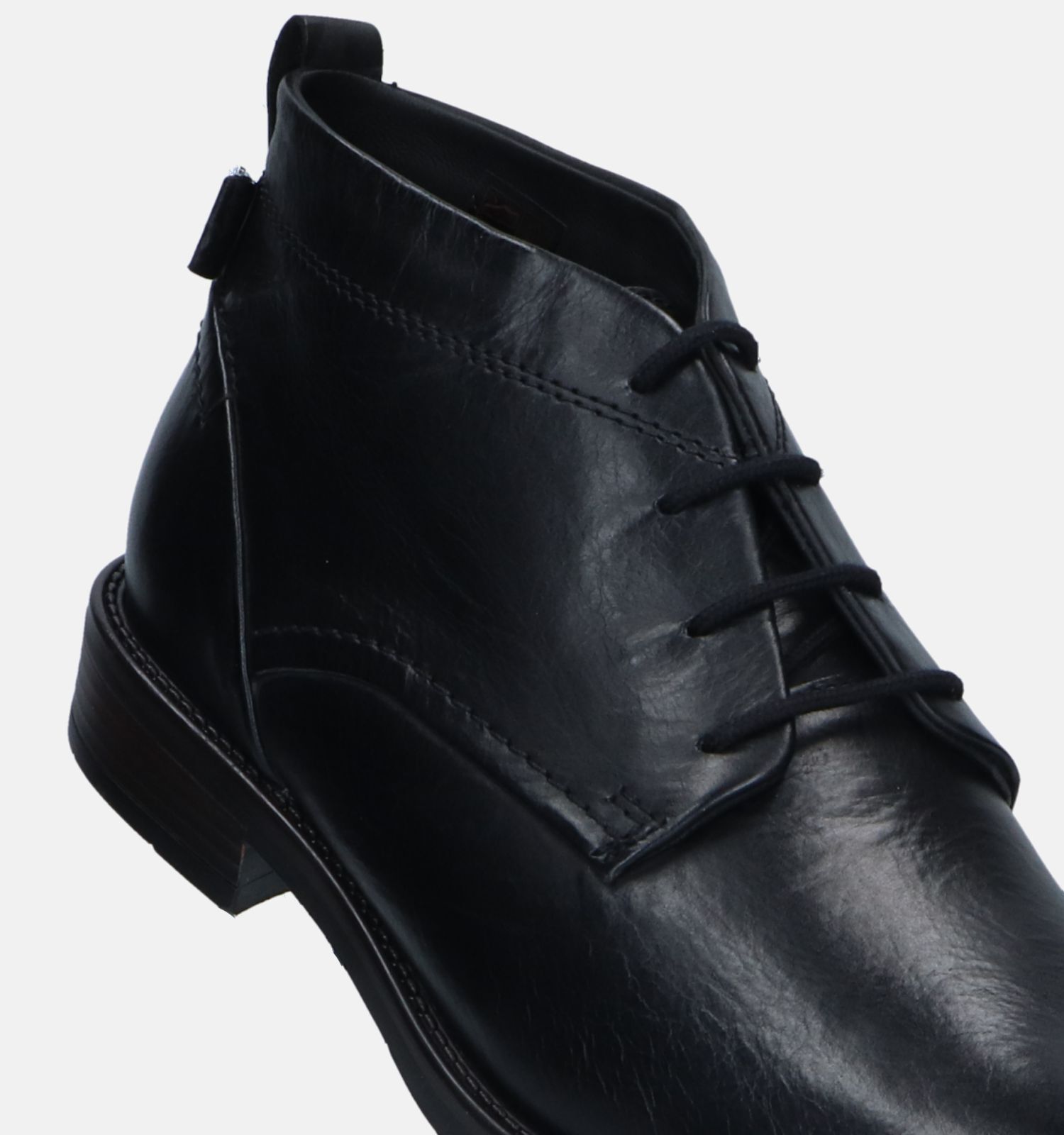 Scapa Zwarte Geklede schoenen Heren Geklede schoenen Hoge