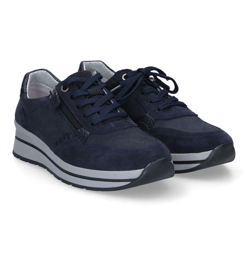Solemade Ruby Blauwe Sneakers voor dames (315831) - geschikt voor steunzolen
