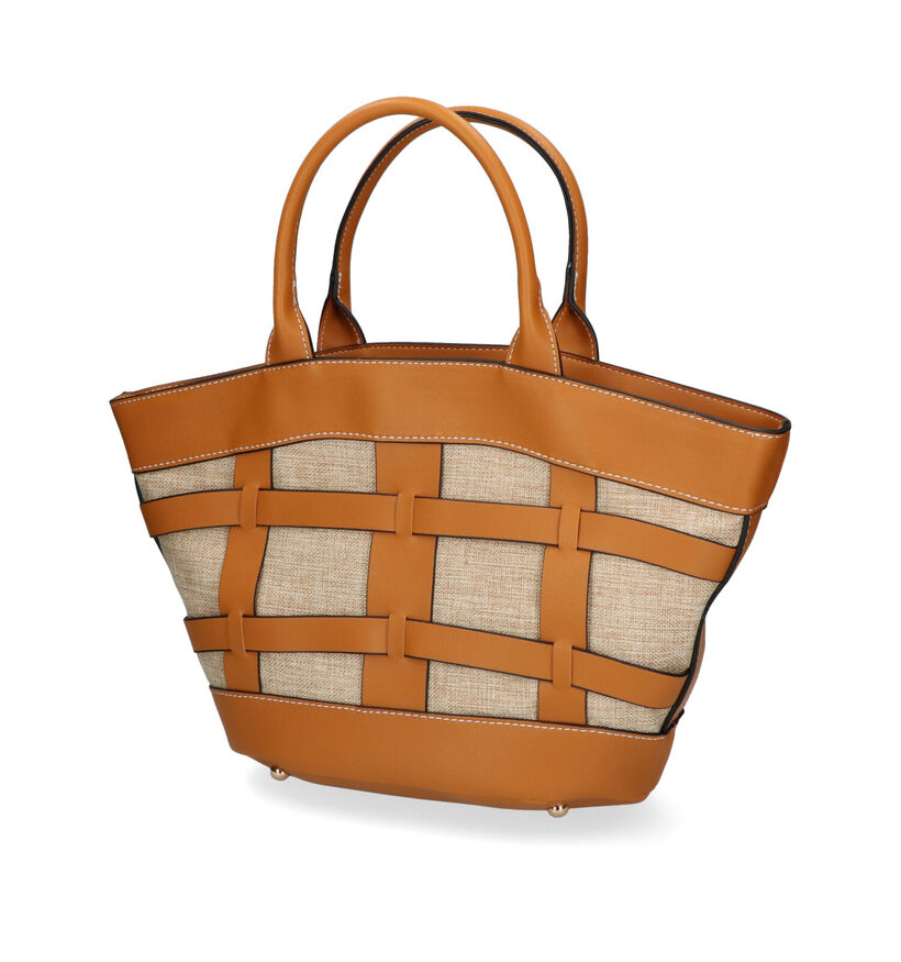 Pepe Moll Cognac Handtas in kunstleer (310886)